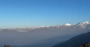 Beautiful Mountain seen from Bhairav Kunda 